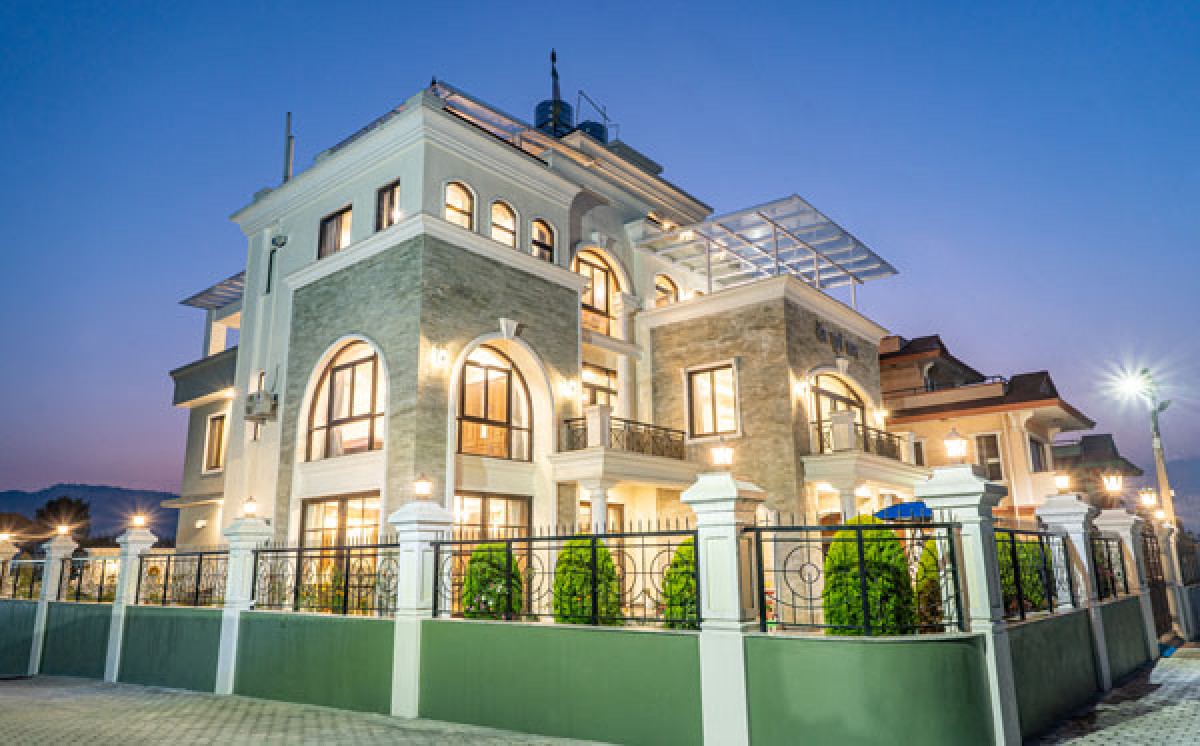 Aluminium windows for Nepali house
