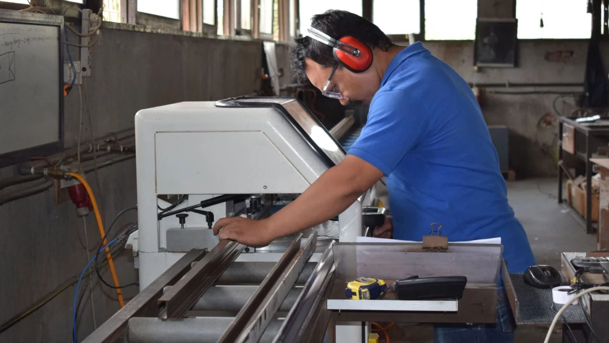 Aluminium windows fabrication in Nepal